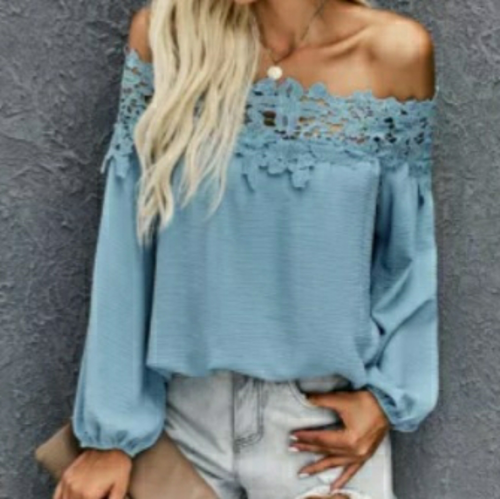 NWT Off Shoulder Top - Picture 3 of 7